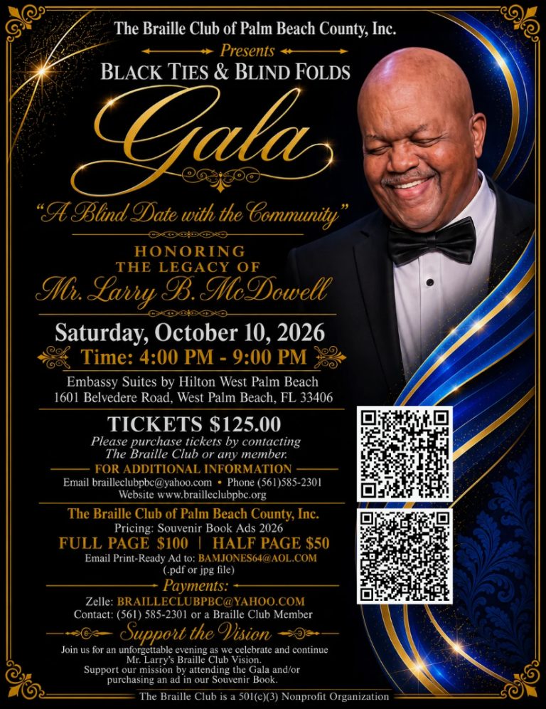 Black Ties & Blinf Folds Gala 10th October 2026