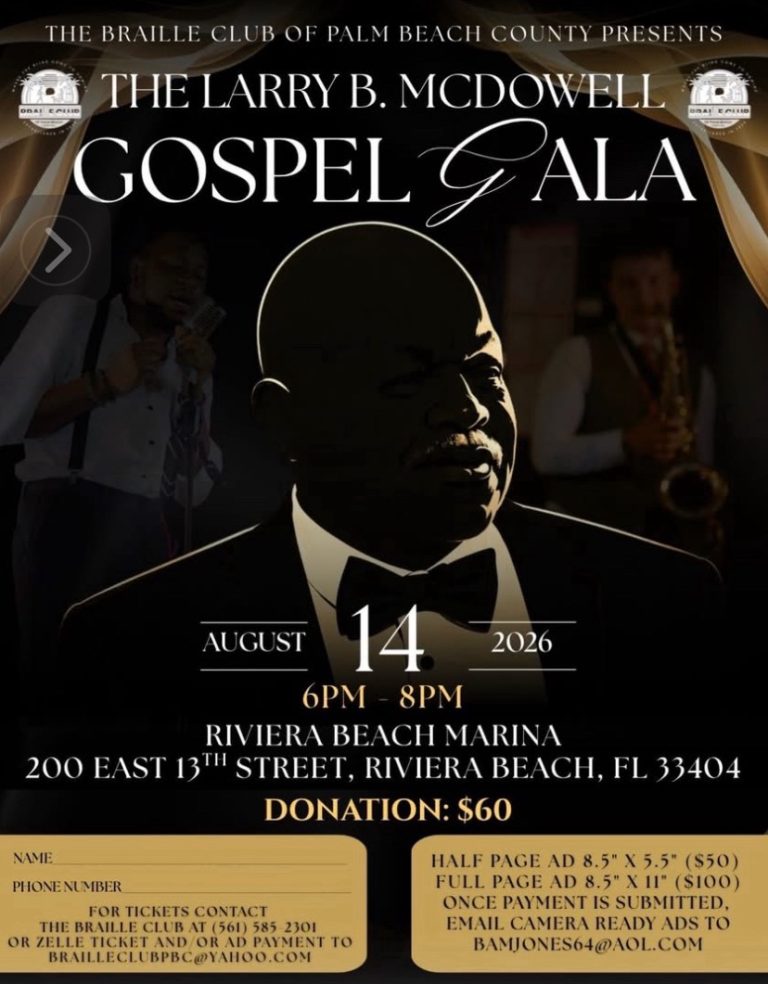 The Larry B. McDowell Gospel Gala 14th August 2026
